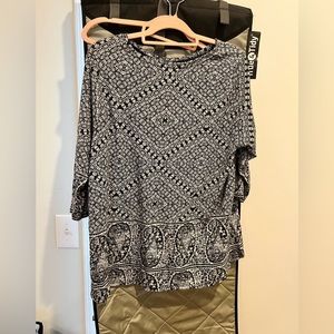 EUC Size 2x Lucky Brand Blouse